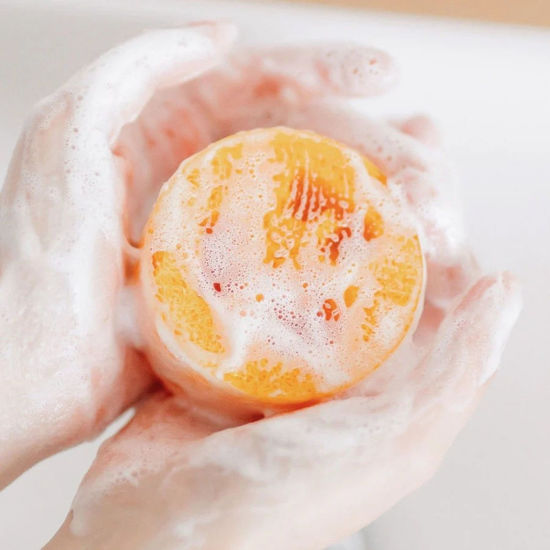 Picture of Body Loofah Soap - Honey Peach