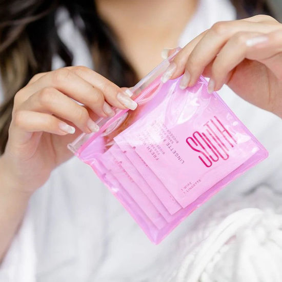 Picture of South PVC Pouch Pink Small 50pk